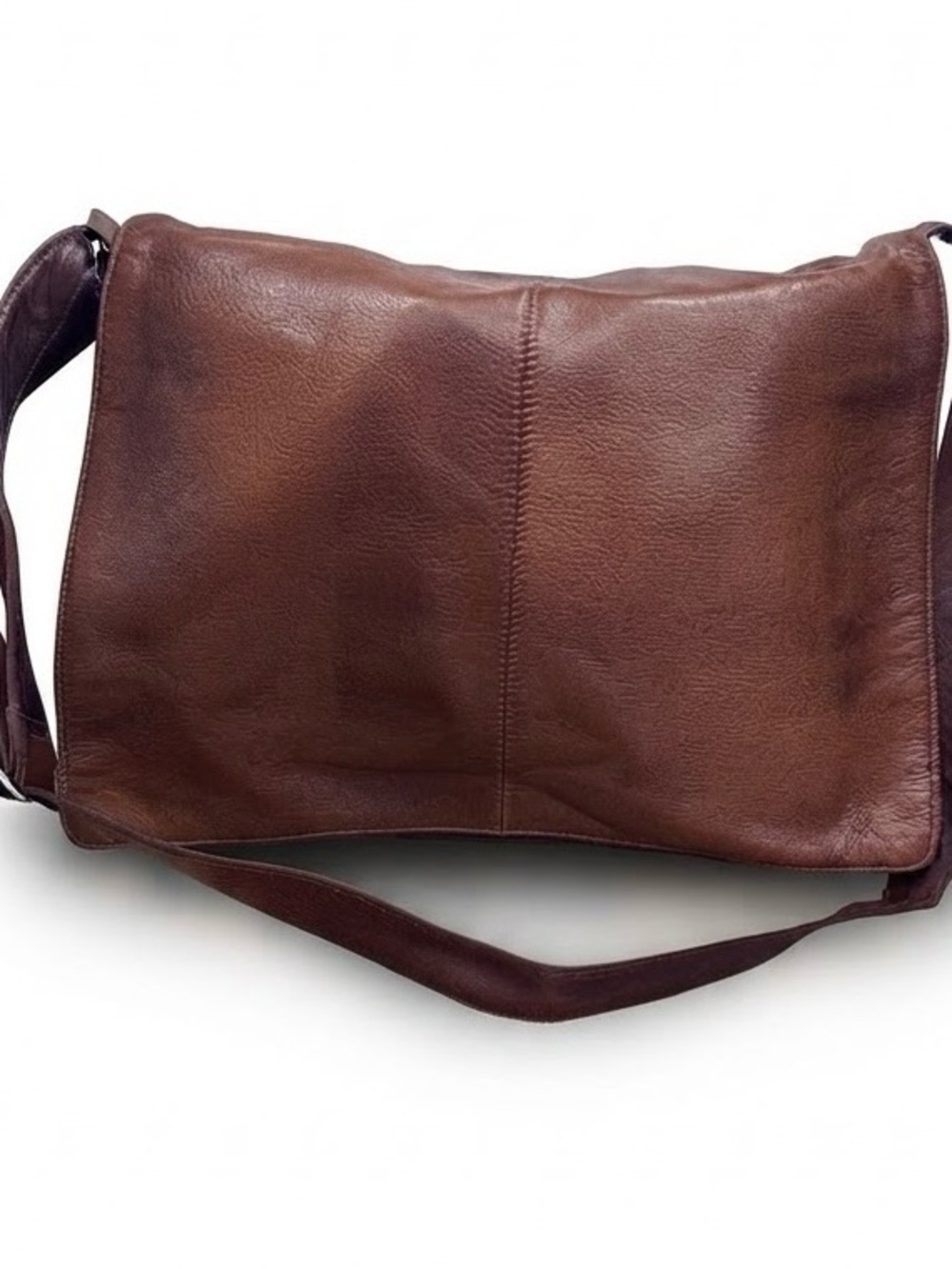 Vintage Y2K Osgoode Marley Full-Grain Leather Messenger Bag